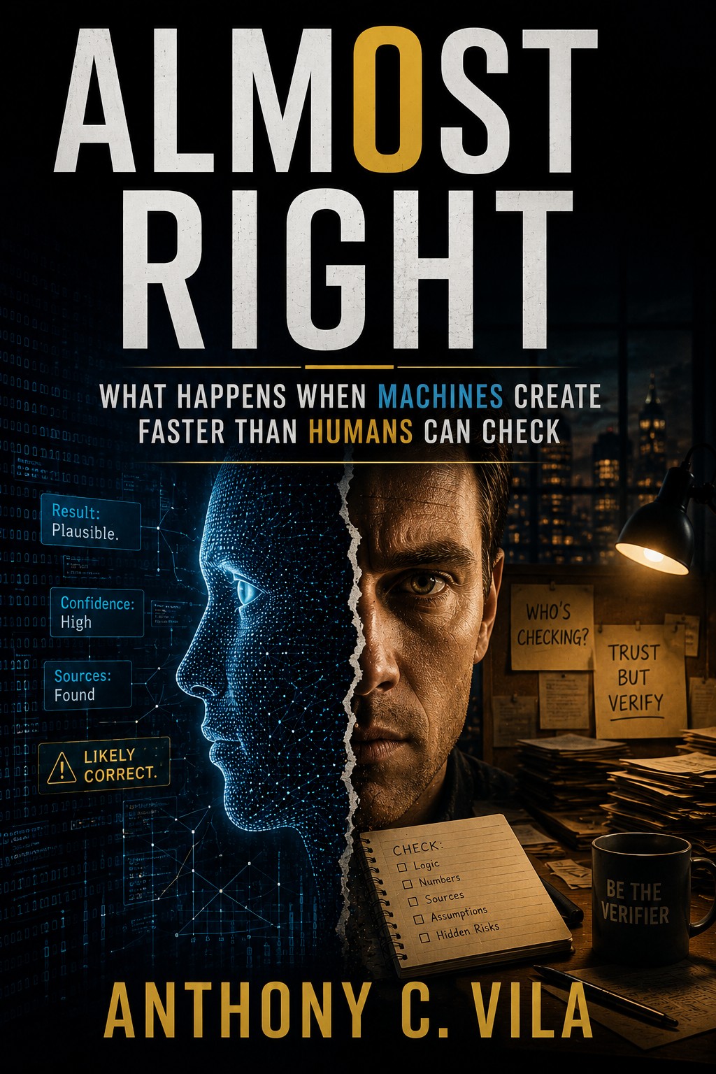Cover of Almost Right by Anthony C. Vila